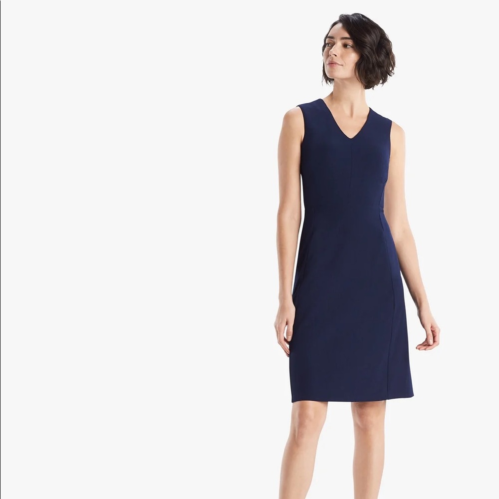 MM LaFleur Annie size 4 dress deep indigo